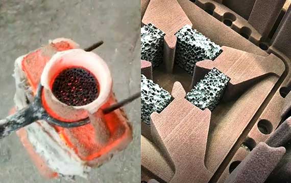 silicon carbide foam filters for foundry industry