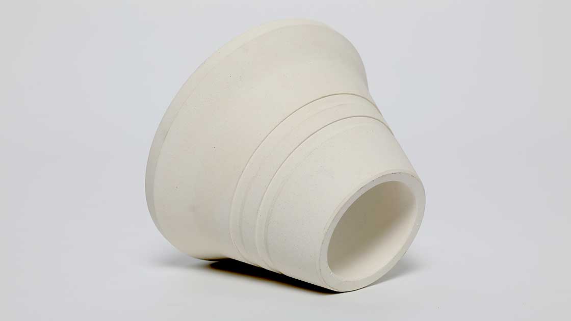 ceramic pouring cup for investment casting