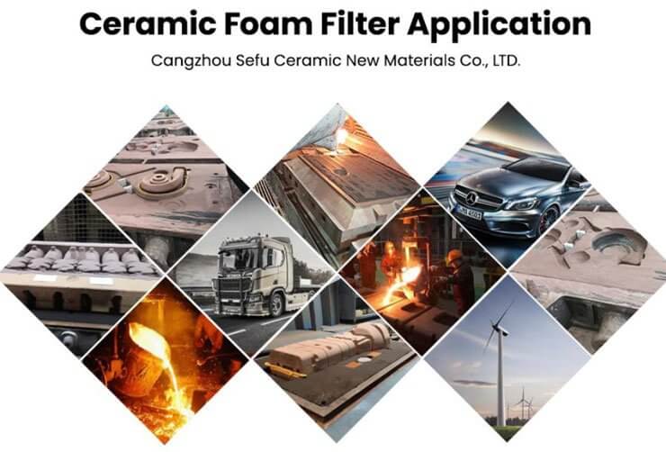 Investment casting filter