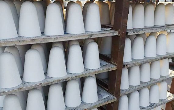 aluminium silicate stopper cone