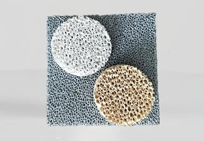 porous ceramic filters for casting