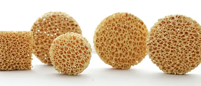 zirconia foam filters for investment casting